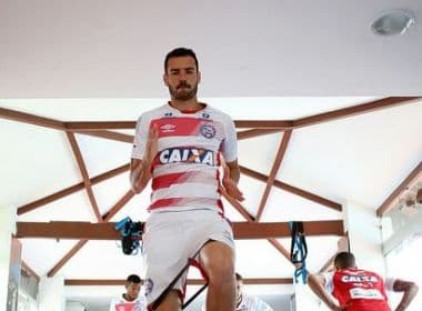 Com retorno de Lucas Fonseca, Bahia relaciona 21 atletas para encarar o Santos