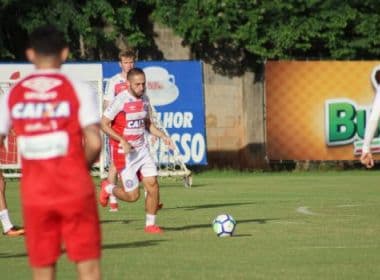 Bahia segue preparação para enfrentar o Vasco; Edigar e Douglas vetados 
