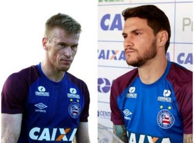 Douglas Grolli e Tiago são dúvidas do Bahia para jogo contra o Ceará