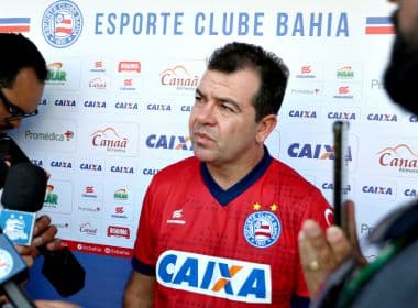 Técnico do Bahia destaca 'elenco homogêneo' e elogia a base: 'Bons jogadores'