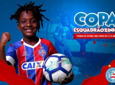 Bahia promove a Copa Esquadrãozinho neste sábado no Fazendão