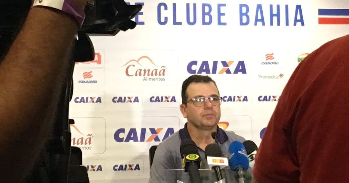 Enderson Moreira aprova comportamento do Bahia: 'Tivemos coisas muito boas'