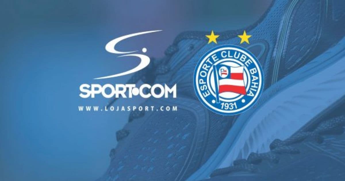 Bahia anuncia parceria com loja esportiva 
