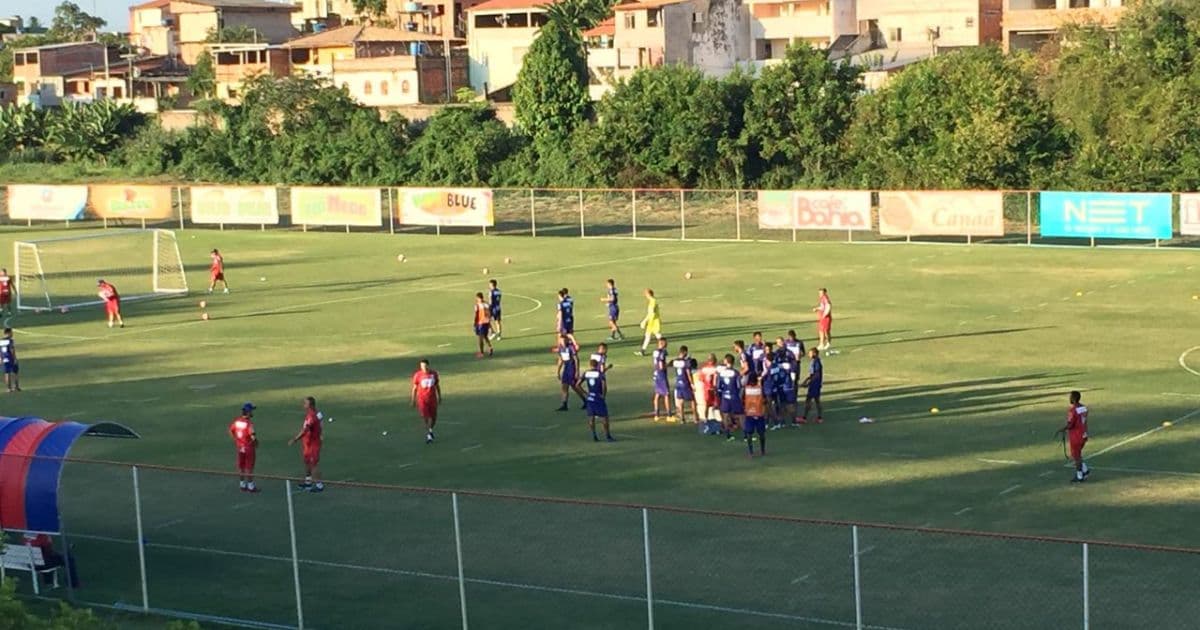 Bahia inicia preparação para enfrentar o Atlético de Alagoinhas