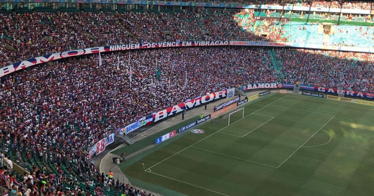 Copa do Brasil: ingressos à venda para duelo entre Bahia e CRB