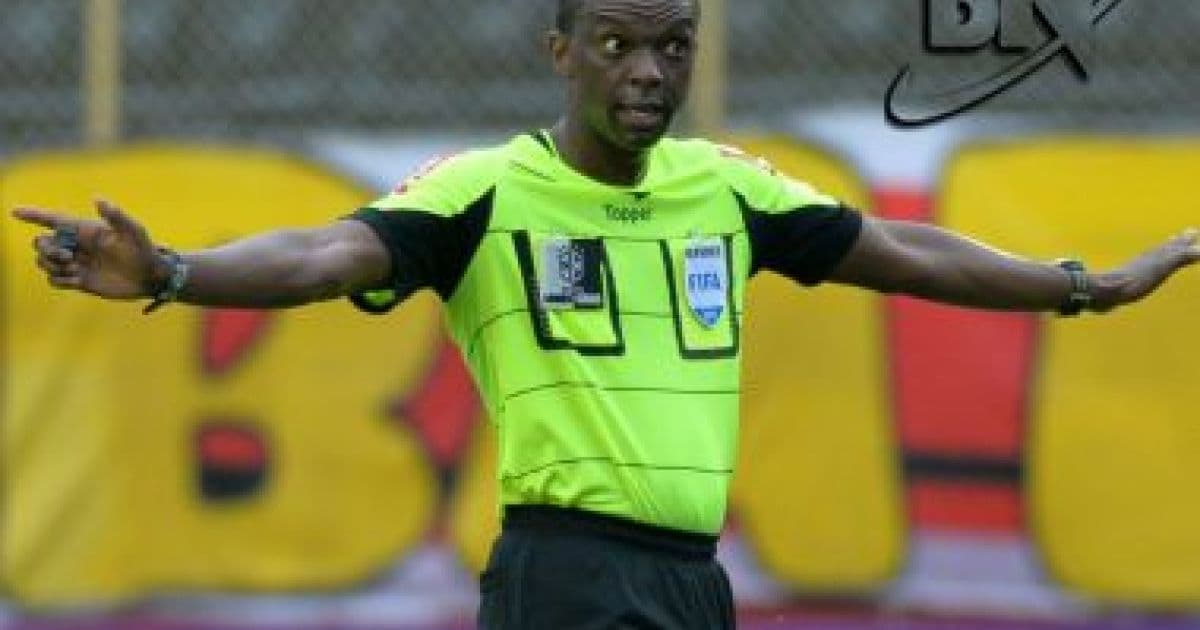 Luiz Flávio de Oliveira apita a decisão entre Bahia e Bahia de Feira