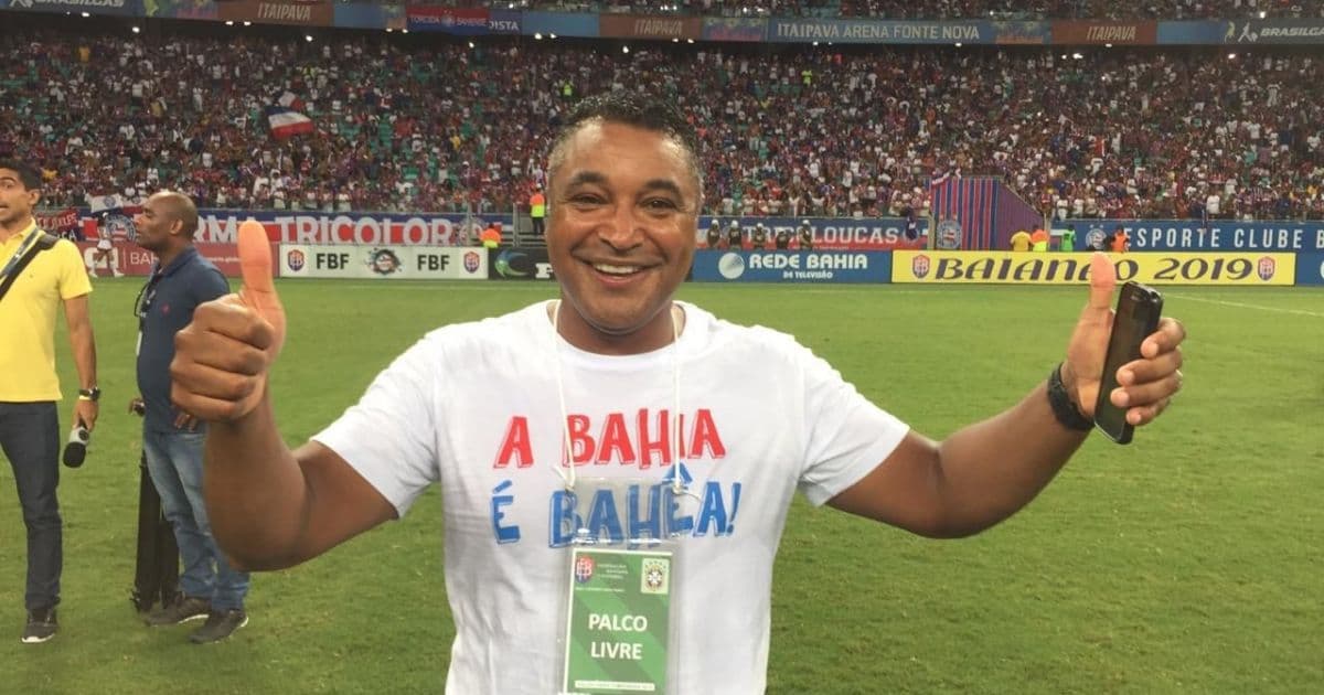 Roger atribui título do Bahia a Enderson Moreira: 'Peguei o trabalho bem estruturado'