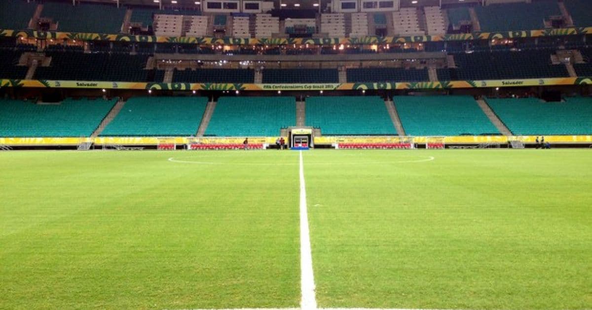 Conmebol aprova gramado da Arena Fonte Nova para Copa América