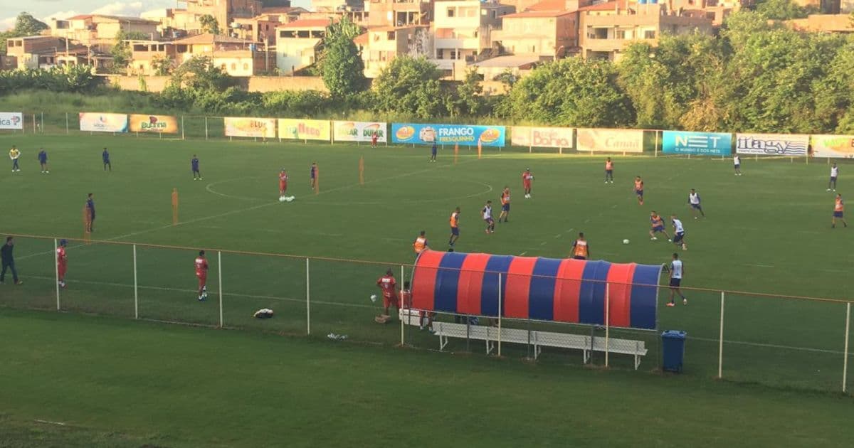 Roger Machado indica possibilidade de mudanças em treino do Bahia