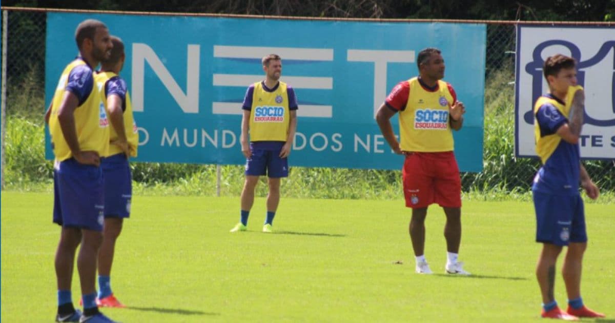 Com presença de sócios, Bahia encerra preparação para encarar Fluminense