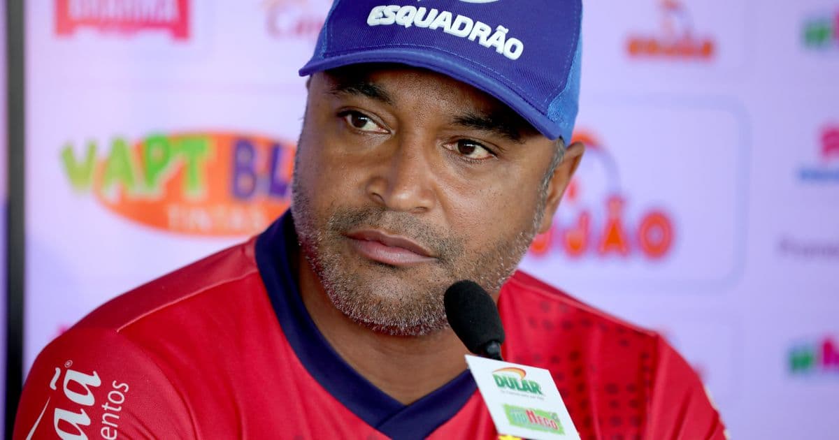 Roger Machado comenta postura do Bahia: 'Quero fazer a raiz do jogo brasileiro'