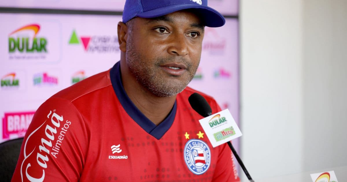 'Talvez nos permitisse um resultado melhor', diz Roger sobre 2º tempo do Bahia