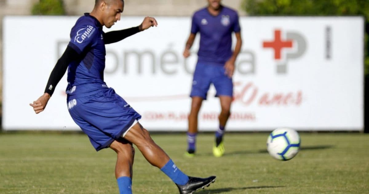 Com Nino de volta, Bahia inicia preparação para jogo contra Ceará