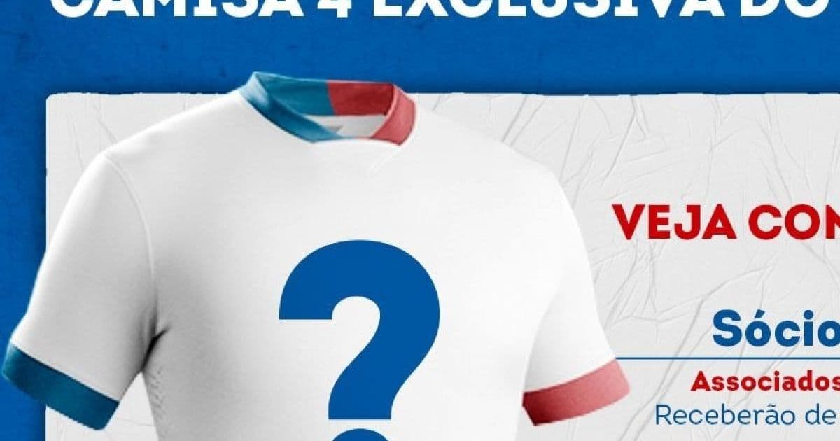 Bahia anuncia inédita camisa 4 para 2020; modelo será exclusivo para sócios