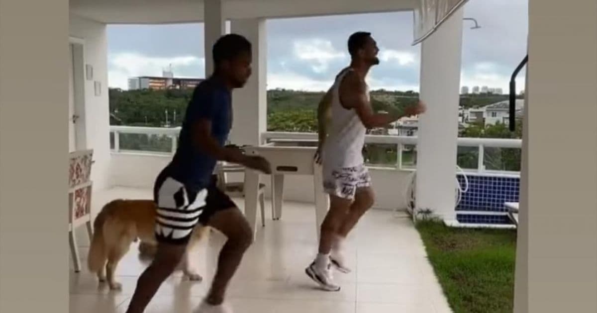 'Tá pago': Jogadores do Bahia terão de comprovar que estão fazendo exercícios