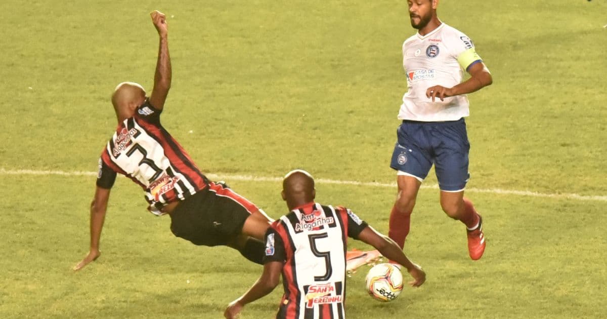 Bahia e Atlético de Alagoinhas empatam sem gols na 1ª partida da final do Baianão