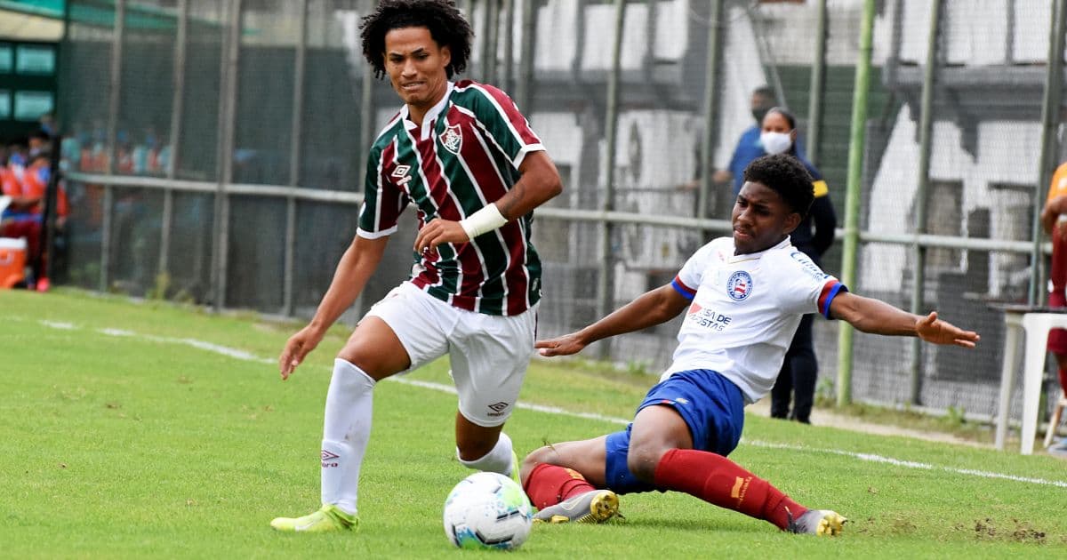 Bahia perde para o Fluminense na estreia do Campeonato Brasileiro sub-20