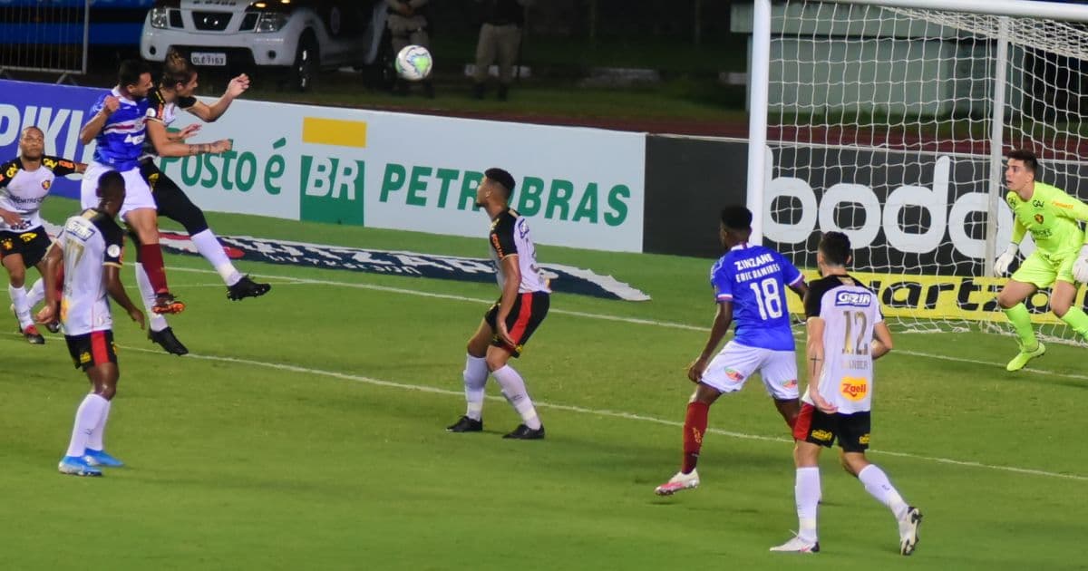 Em Pituaçu, Bahia é derrotado pelo Sport no Campeonato Brasileiro