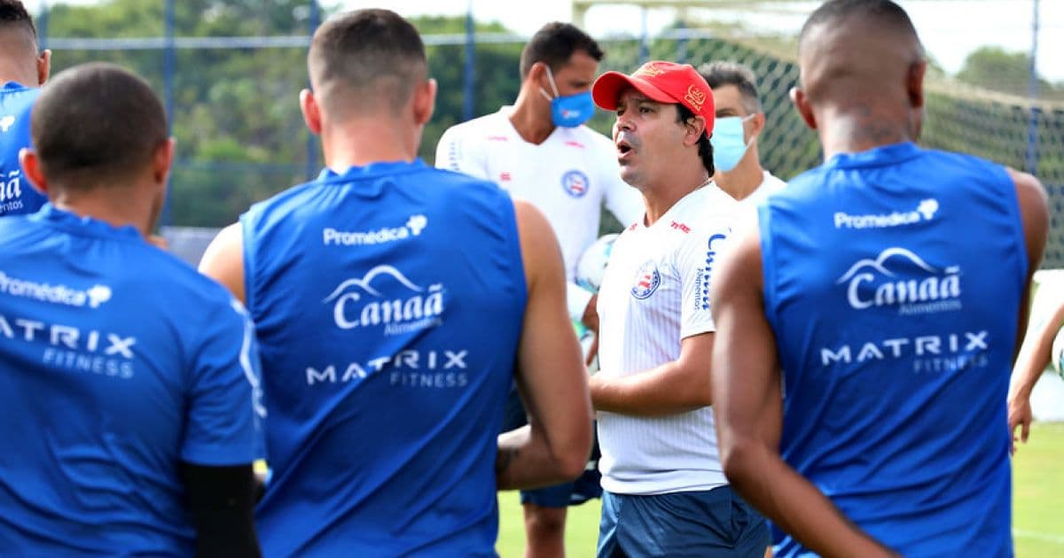 Com treino no CT Evaristo de Macedo, Bahia fecha preparação para enfrentar o Sport