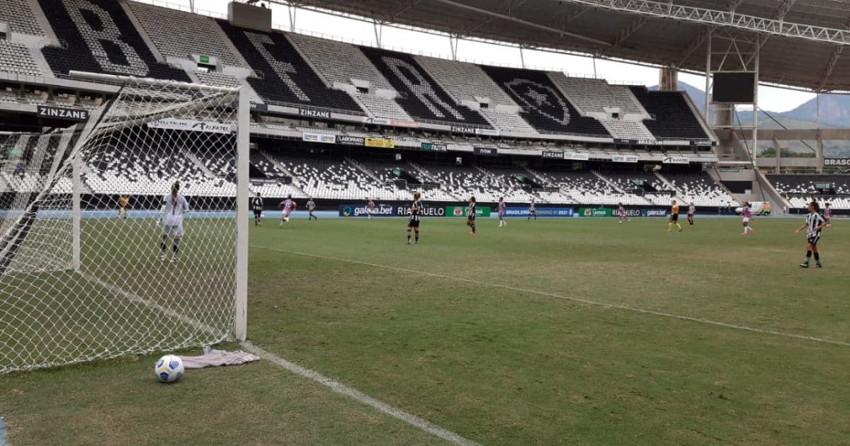 Bahia empata sem gols com o Botafogo na estreia do Brasileirão Feminino