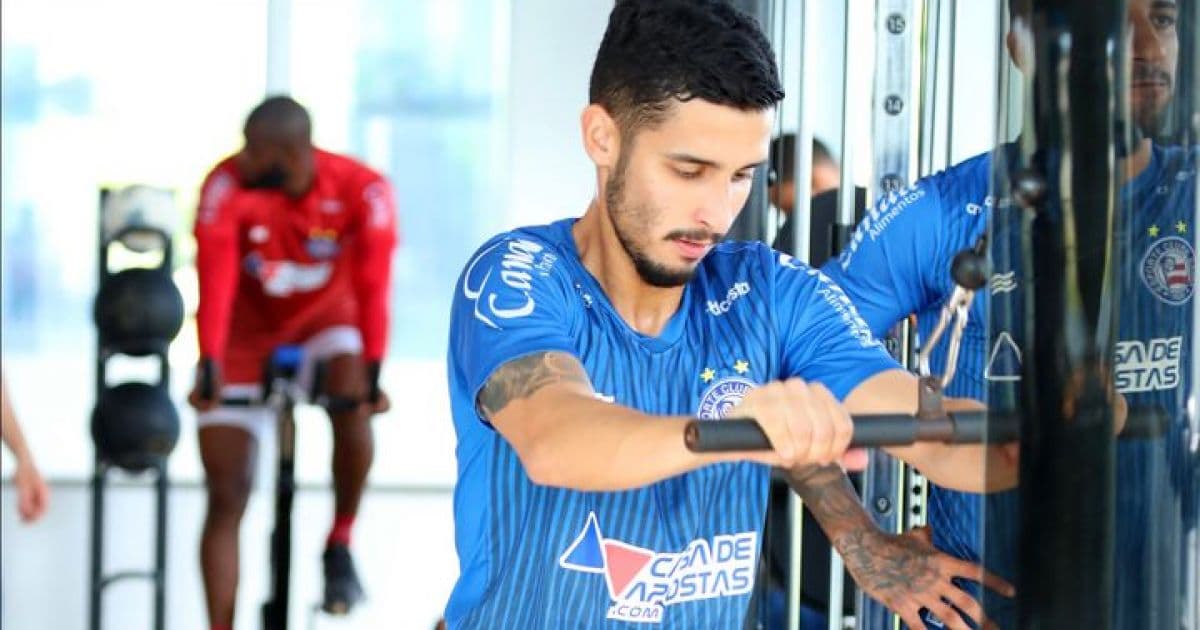 Reapresentação do Bahia: Titulares no regenerativo e reservas treinam com bola