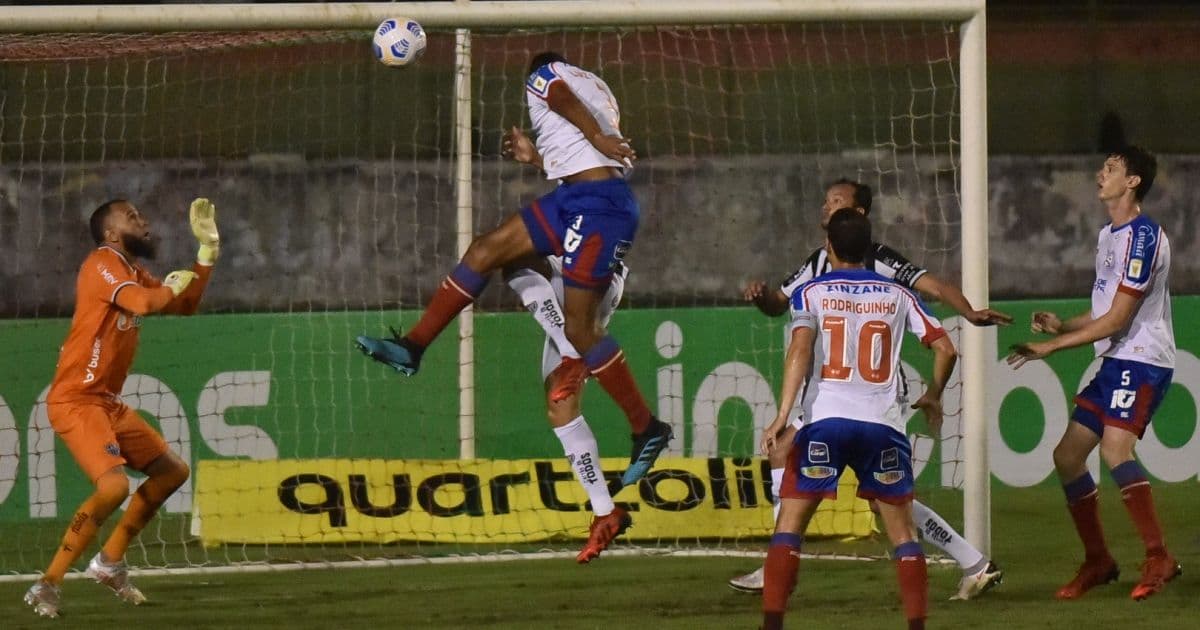 Bahia vence o Atlético-MG em Feira, mas está fora da Copa do Brasil