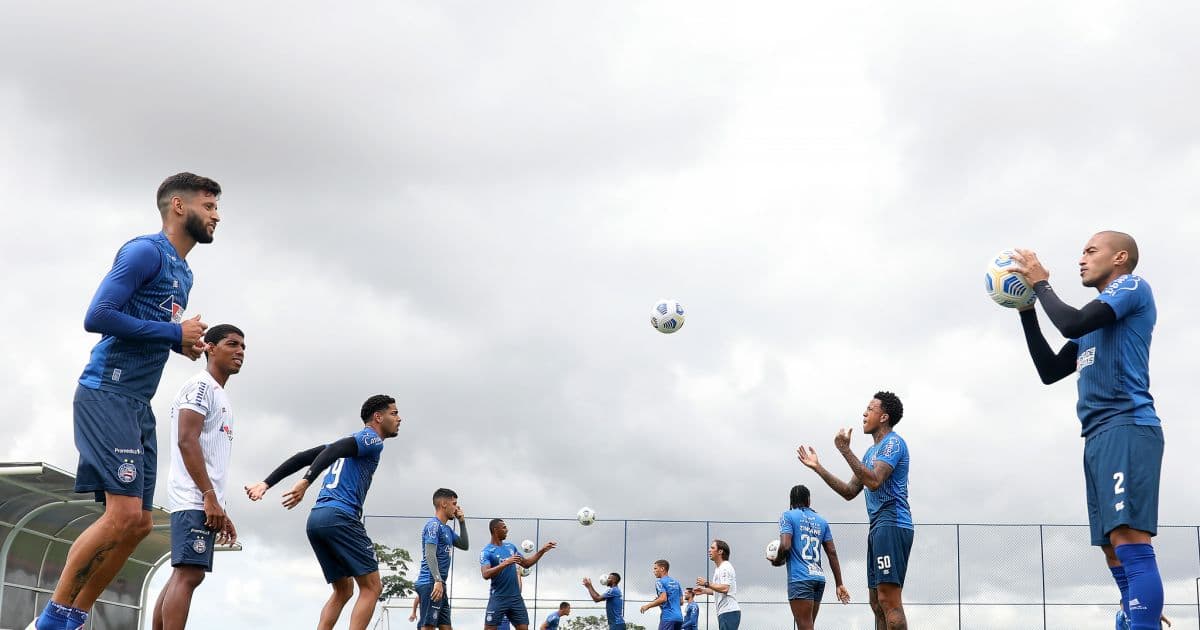 Bahia continua preparação para enfrentar o Inter com treino físico e técnico