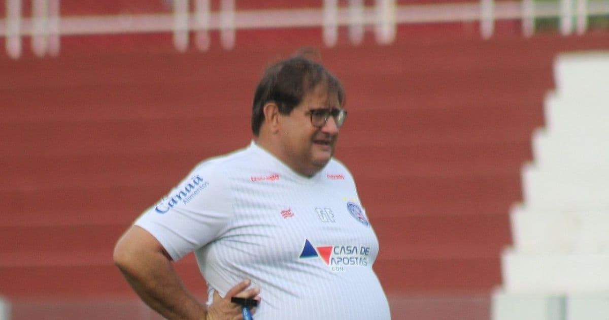 Guto Ferreira se defende sobre atuações do Bahia fora de casa: 'Coisas do jogo'