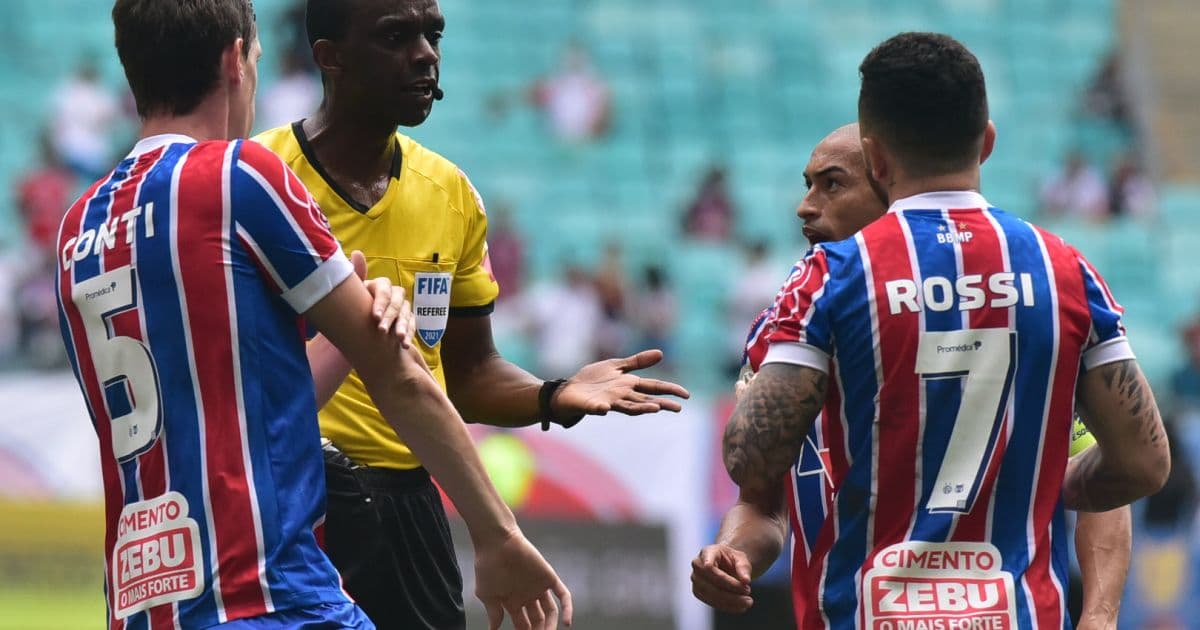 Bahia encaminha representação na CBF após pênalti não marcado contra o Fluminense