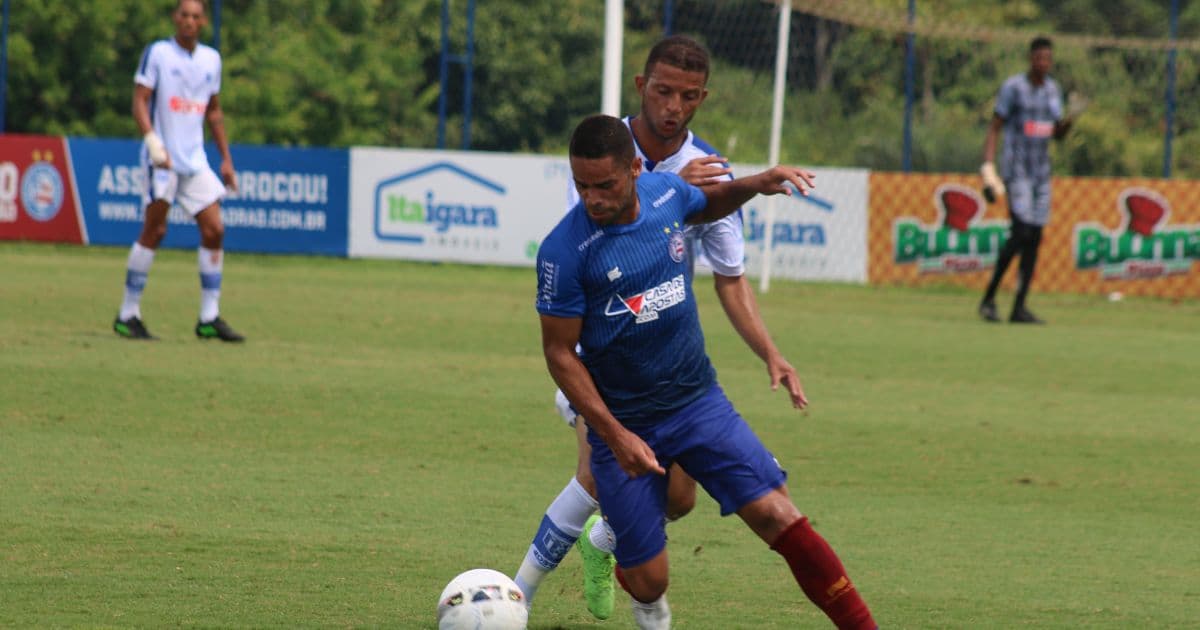 Com o time principal, Bahia goleia o Camaçari em jogo-treino