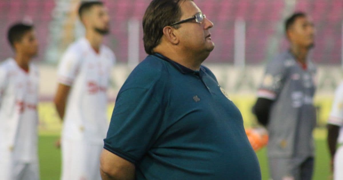 'Sentimento de tristeza', diz Guto após eliminação do Bahia na Copa do Nordeste