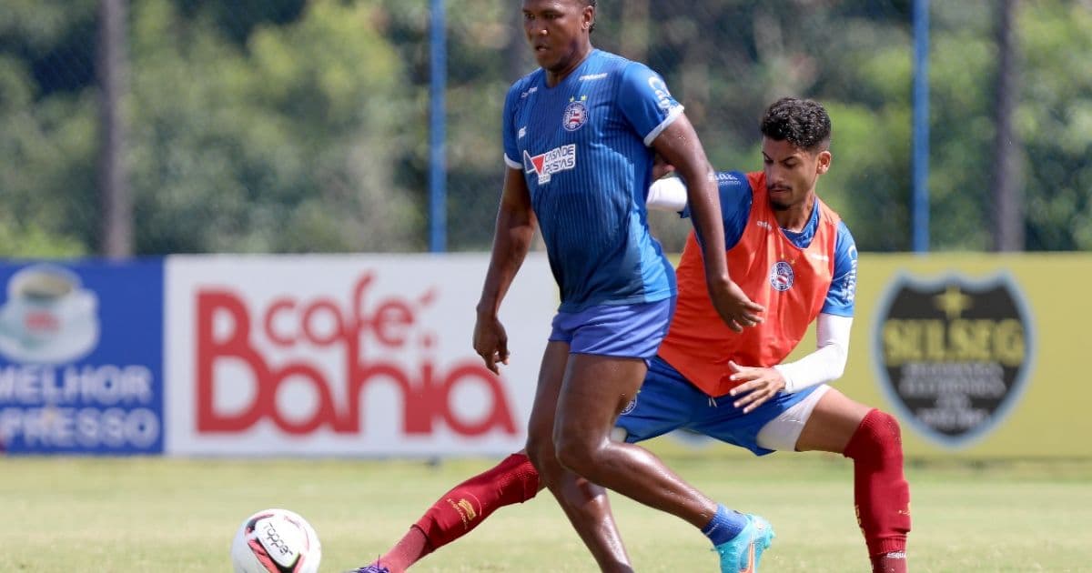 Time principal do Bahia goleia o sub-20 em jogo-treino no CT Evaristo de Macedo