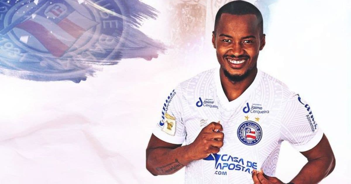 Bahia oficializa a contratação do volante Emerson Santos