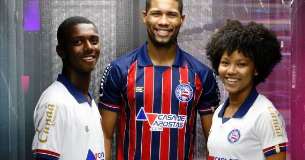Bahia apresenta uniformes da temporada 2022; veja fotos