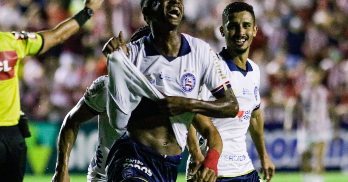 Expulso após gol, Douglas Borel desfalca o Bahia contra o CSA