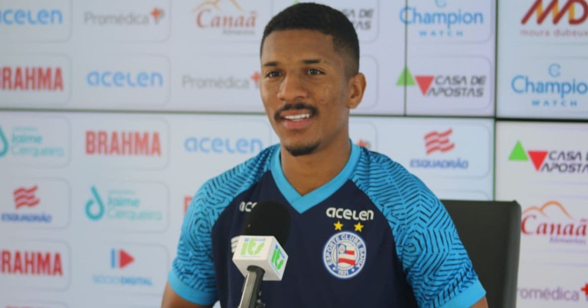 Davó comemora gols contra a Ponte e reforça foco do Bahia: 'Juntos no objetivo'