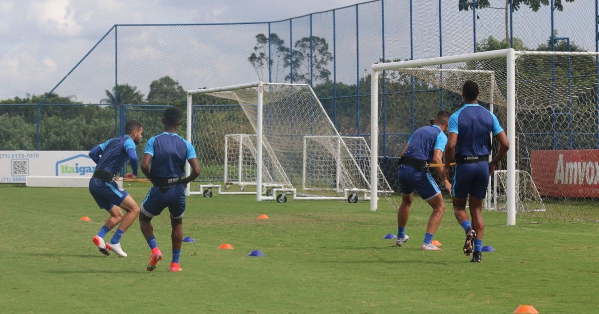 Bahia vai ter cinco treinos antes de enfrentar o Criciúma; veja programação