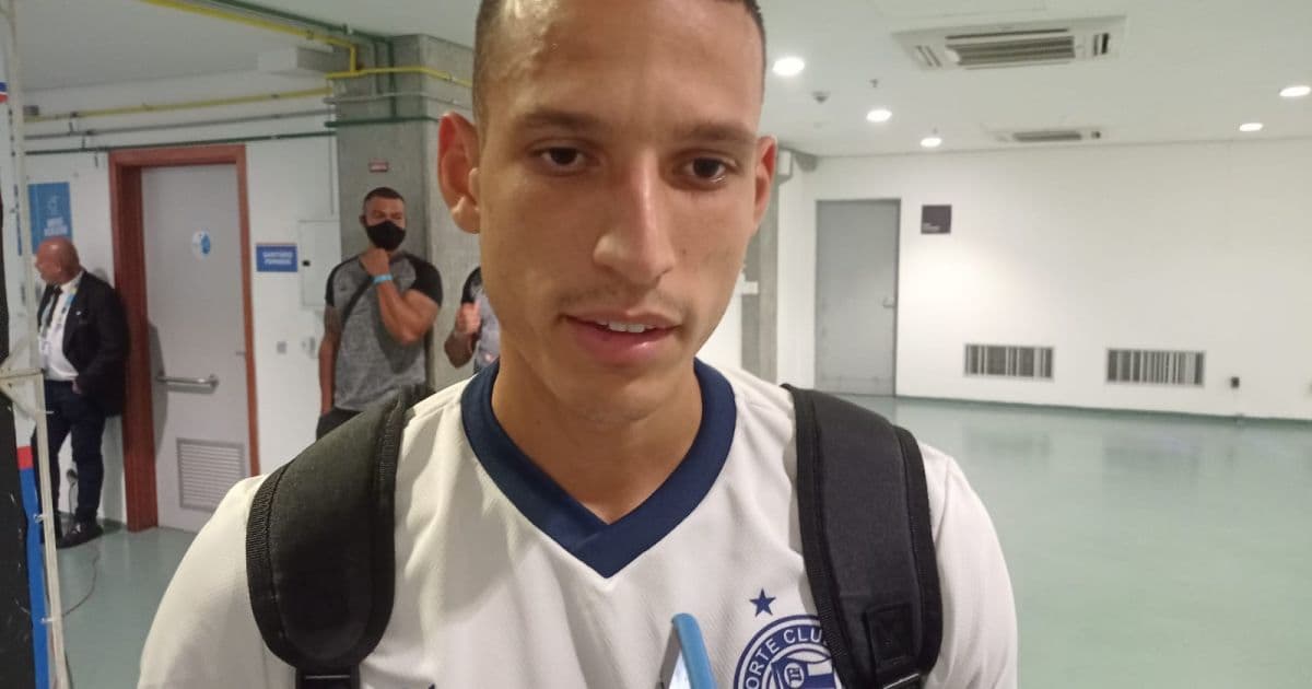 Gabriel Xavier faz estreia pelo Bahia na Fonte e vibra: 'Momento muito especial'