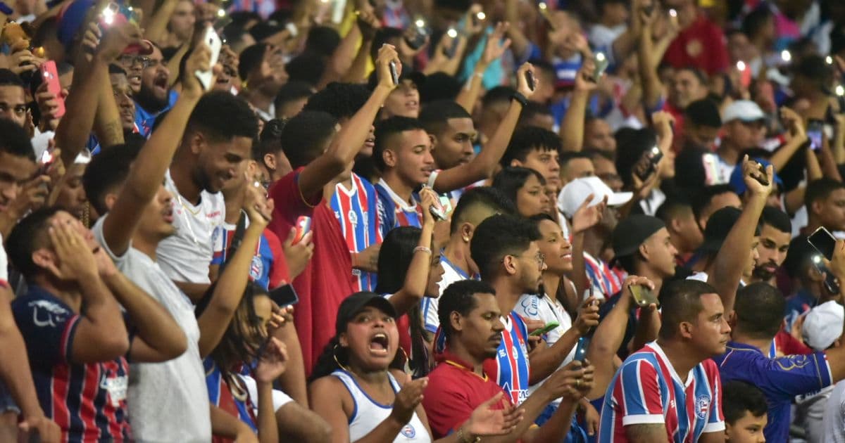 Bahia faz promoção em preço de ingressos para jogo contra o Athletico-PR