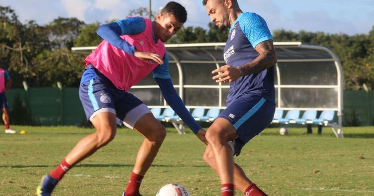 No CT Evaristo de Macedo, Bahia começa preparação para enfrentar o Cruzeiro