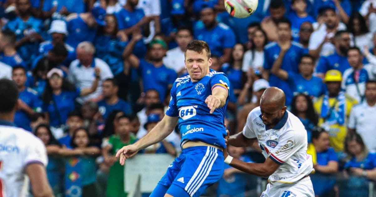 Bahia sofre gol com um a mais em campo e perde para o Cruzeiro no Mineirão
