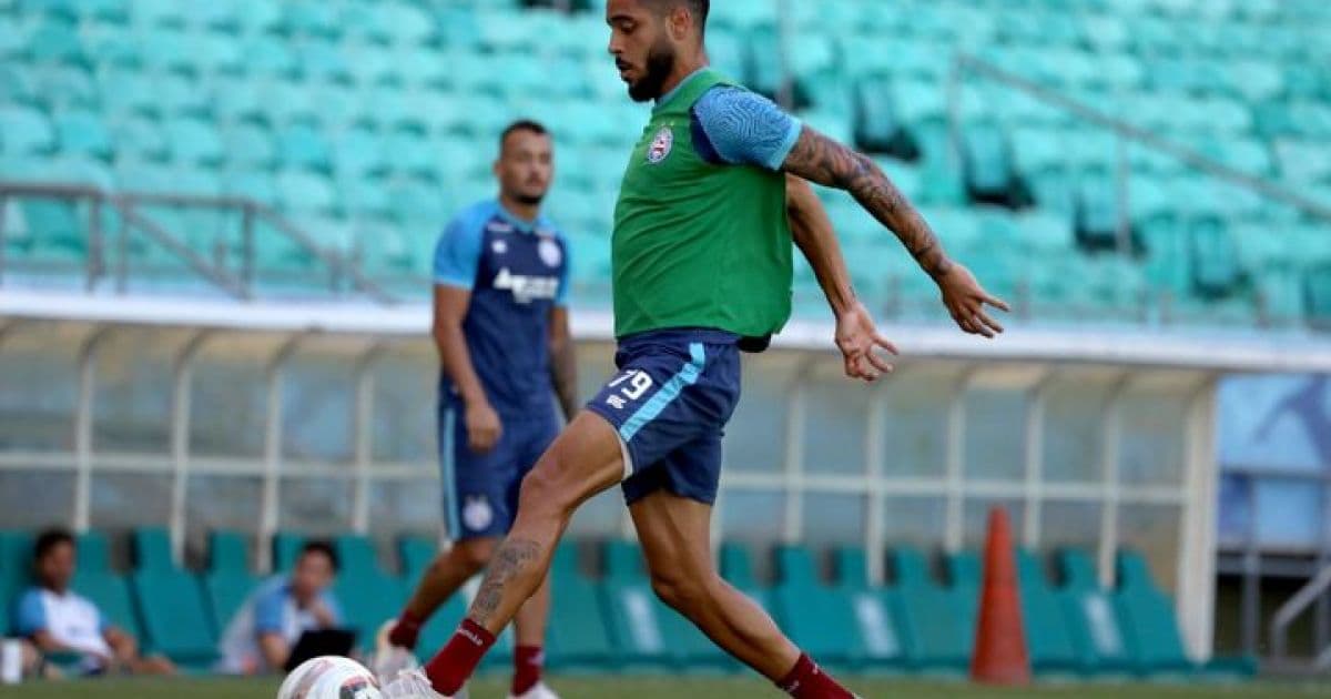 Bahia termina preparação para enfrentar o CSA com treino na Fonte; Danilo participa