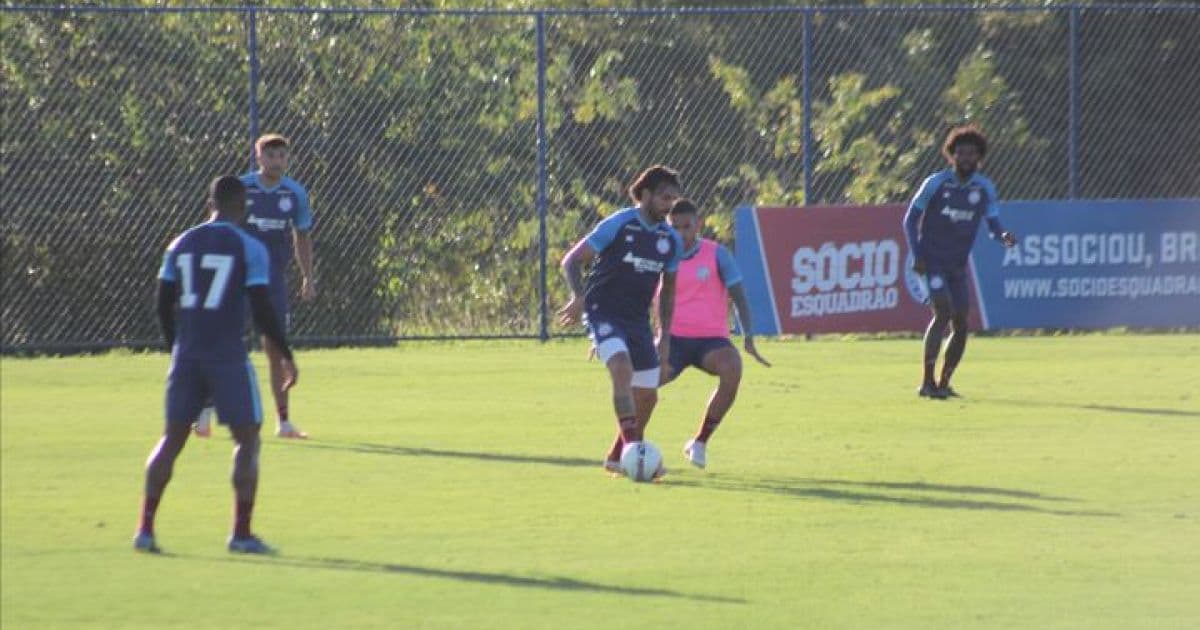 Com Goulart, Bahia encerra preparação para enfrentar o Ituano; Luiz Otávio segue fora