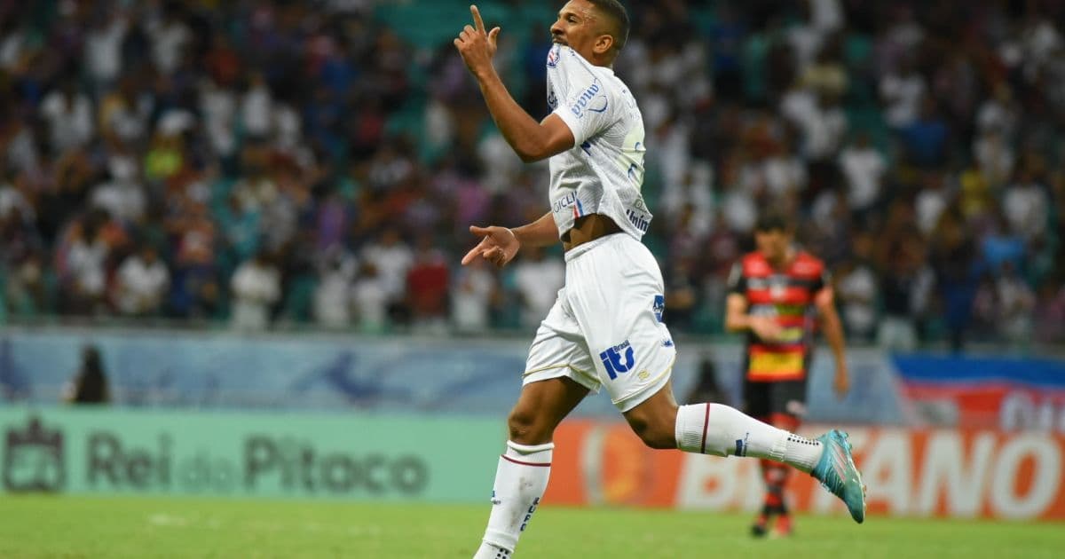 Davó comemora sétimo gol na Fonte Nova: 'É onde me sinto em casa'