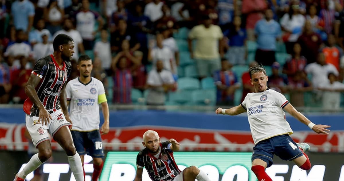 Na estreia da Fonte Nova em 2023, Bahia vence o Atlético de Alagoinhas com direito a "mística tricolor"