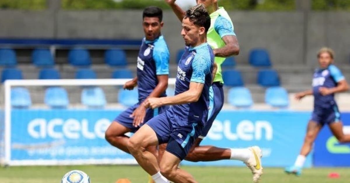 Em Salvador, Bahia faz treino tático de olho no jogo contra o Fortaleza pela Copa do Nordeste