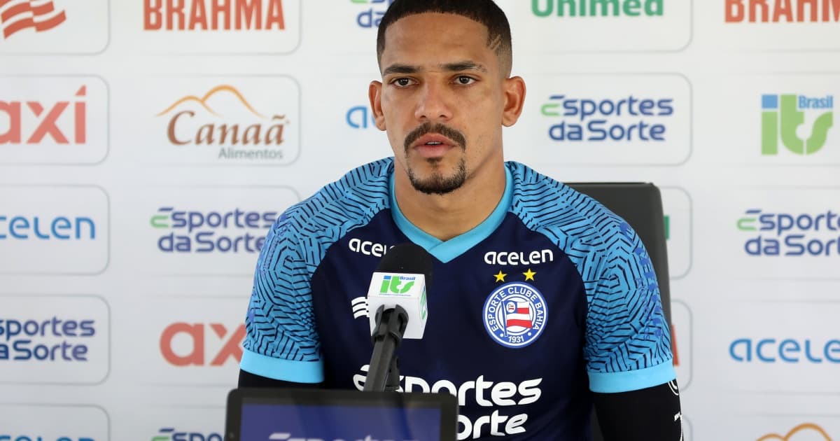 Gilberto crê em permanência do Bahia na Série A e diz: "Não vim aqui brigar contra o rebaixamento"