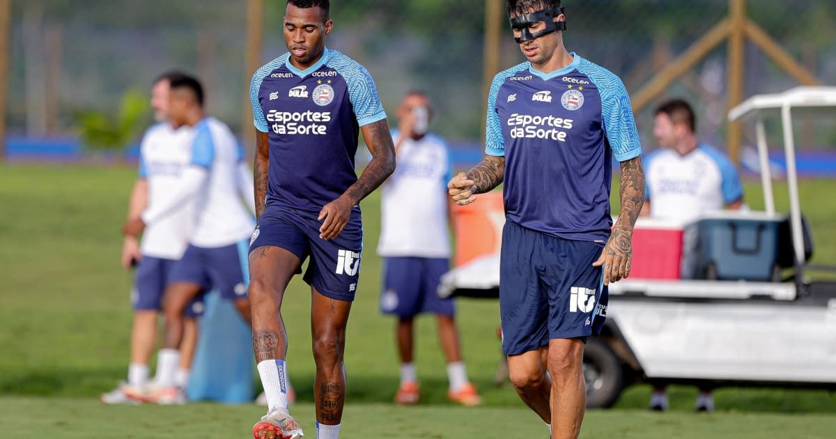 Bahia finaliza preparativos para o compromisso diante do Botafogo no Rio de Janeiro