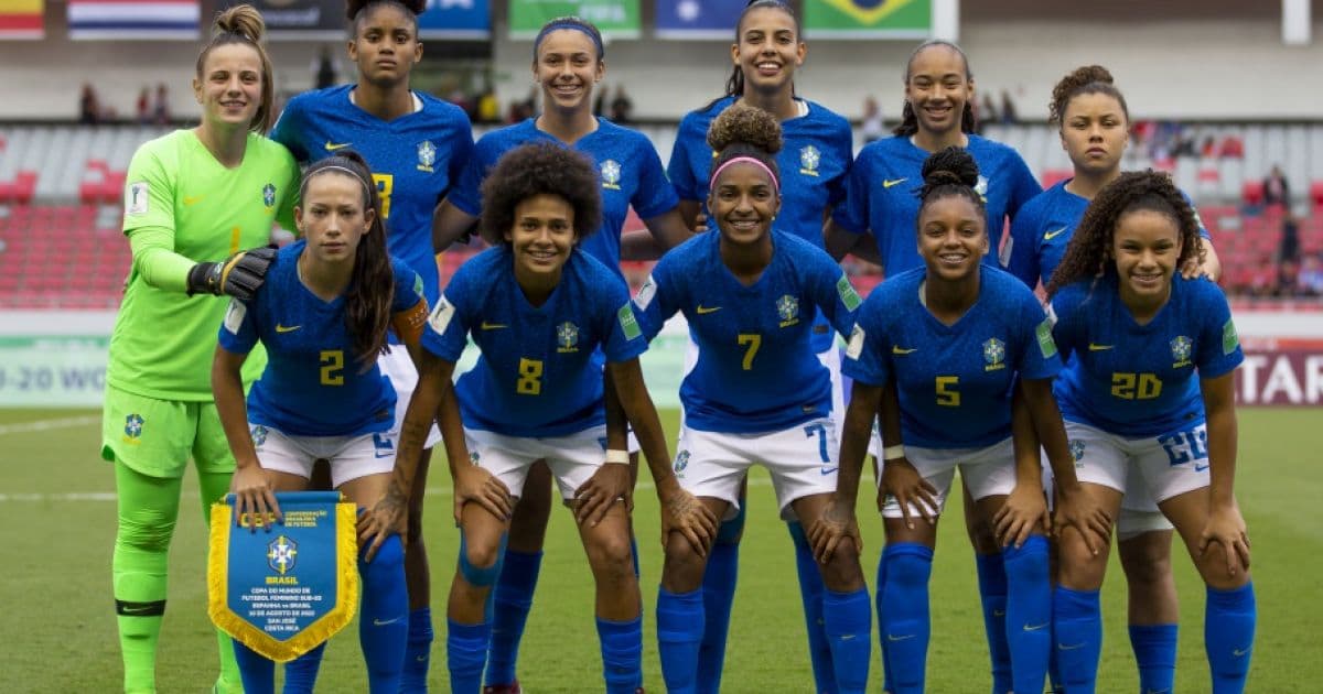 Turbilhão Feminino: Em estreia no Mundial Sub-20, Brasil empata com a Espanha