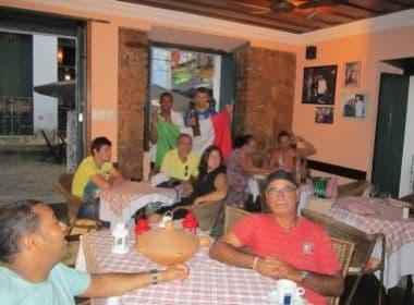 Eurocopa não leva europeus às ruas de Salvador, mas italianos e baianos fazem festa em restaurante
